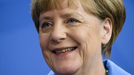 Angela Merkel am 23. Oktober 2015 in Berlin. 