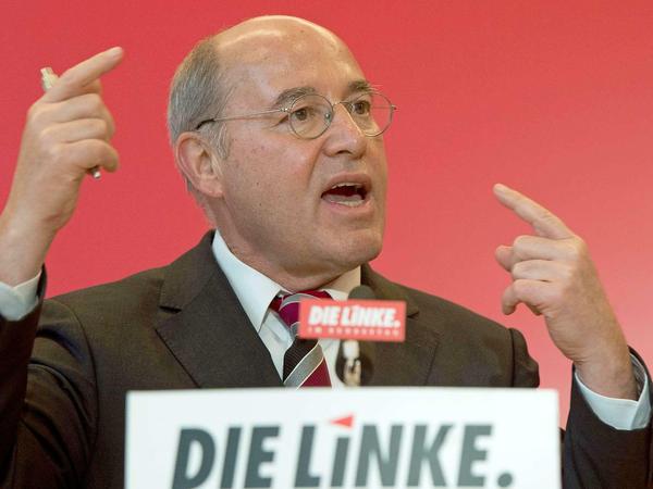 Gregor Gysi und die Linkspartei sind für die SPD immer noch ein Trauma.