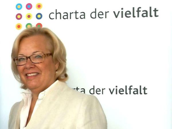 Aletta Gräfin von Hardenberg, Geschäftsführerin des Charta der Vielfalt. 