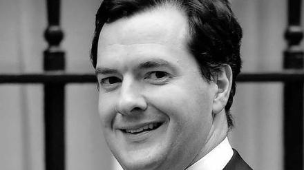 Schatzmeister George Osborne