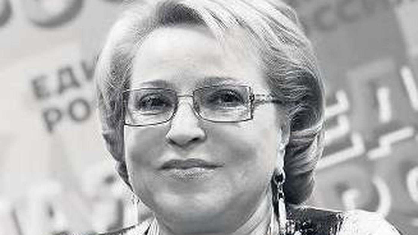 PORTRÄT WALENTINA MATWIJENKO RUSSISCHE POLITIKERIN „Noch nicht reif