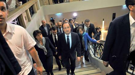 "Merkozy" war ein starkes Bündnis - wie belastbar wird "Merkollande"? Im Bild Frankreichs neuer Präsident François Hollande. 