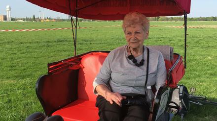 Halina Wojciechowska war vor 74 Jahren als Zwangsarbeiterin auf dem Tempelhofer Feld eingesetzt.