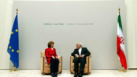 Kommt Zeit, kommt Einigung: EU-Außenministerin Catherine Ashton und Irans Außenminister Dschawad Sarif