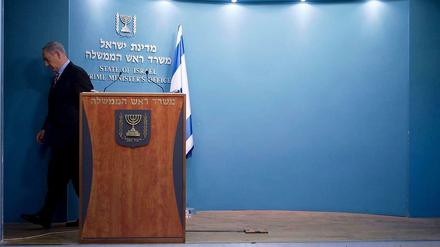 Israels Premier Benjamin Netanjahu nach seiner Rede zum Atomdeal: "Historischer Fehler"