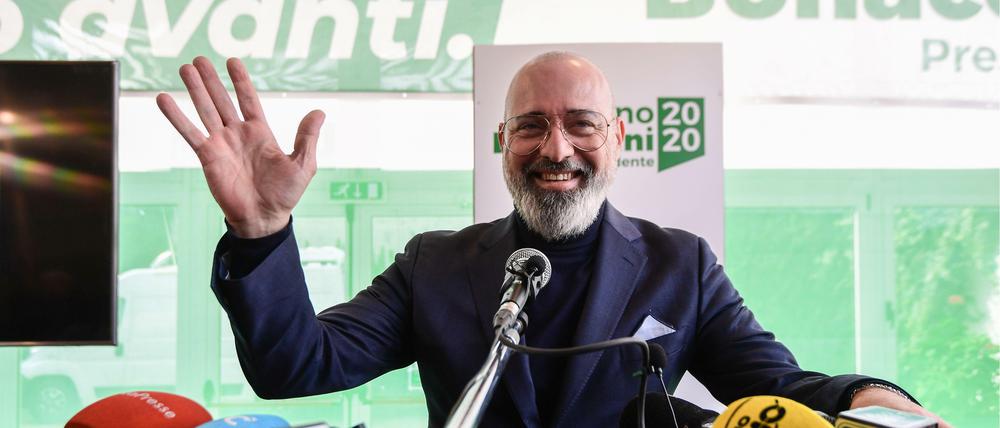 Sieger regional: Stefano Bonaccini, alter und neuer Regierungschef in der Emilia-Romagna.