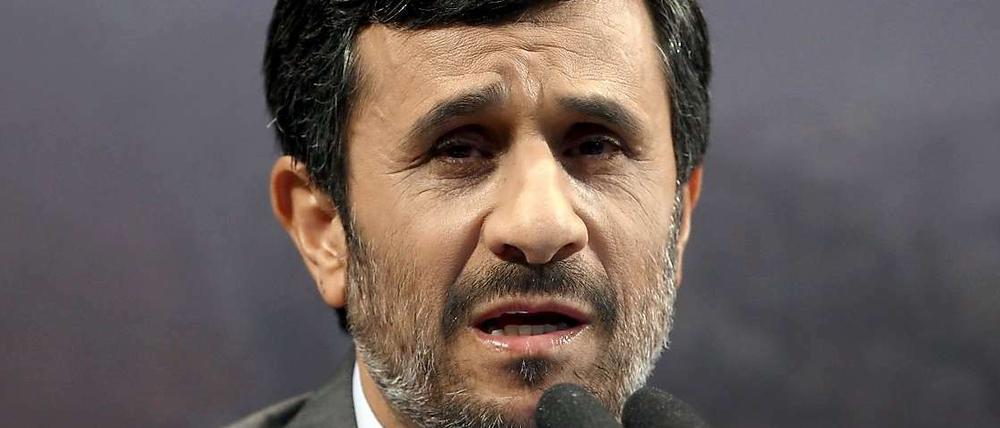 Kooperationsbereit? Irans Präsident Mahmud Ahmadinedschad.