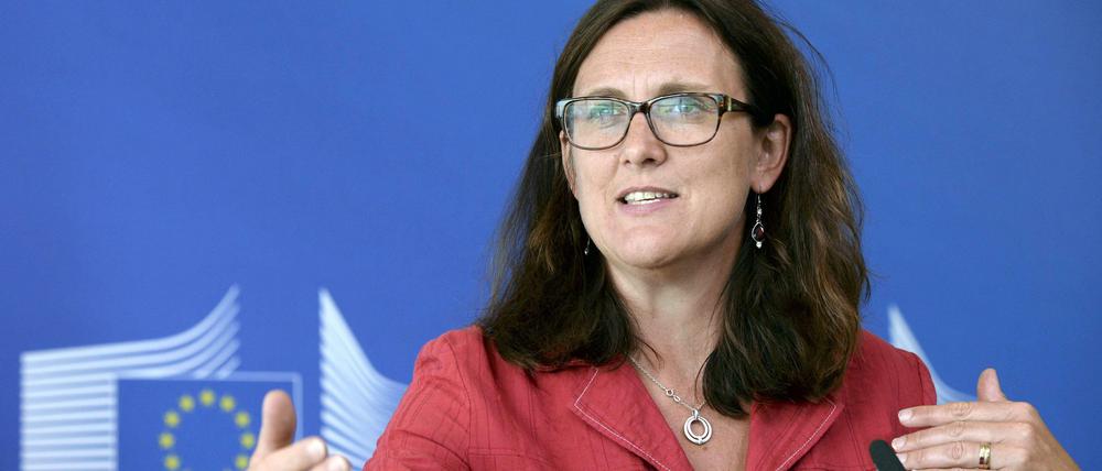 Die designierte EU-Handelskommissarin Cecilia Malmström.