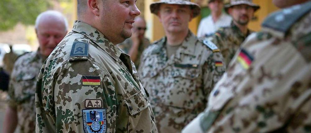 Deutsche Soldaten in Mali.