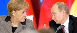 Aus Angela Merkel und Wladmir Putin werden wohl keine Freunde mehr.