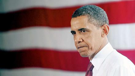 Die Umfragewerte sinken. Barack Obama scheint den Problemen machtlos gegenüberzustehen.