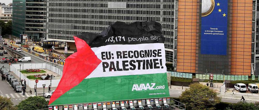 Die Palästinenser wollen bei der UN einen Antrag zur Gründung eines eigenen Staates stellen.