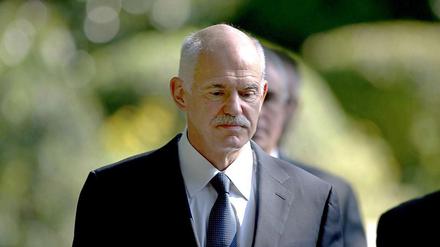 Kein Jubel nach dem Sieg: Papandreou am Tag nach dem gewonnen Vertrauensvotum.