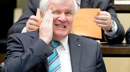 Horst Seehofer im Bundesrat.