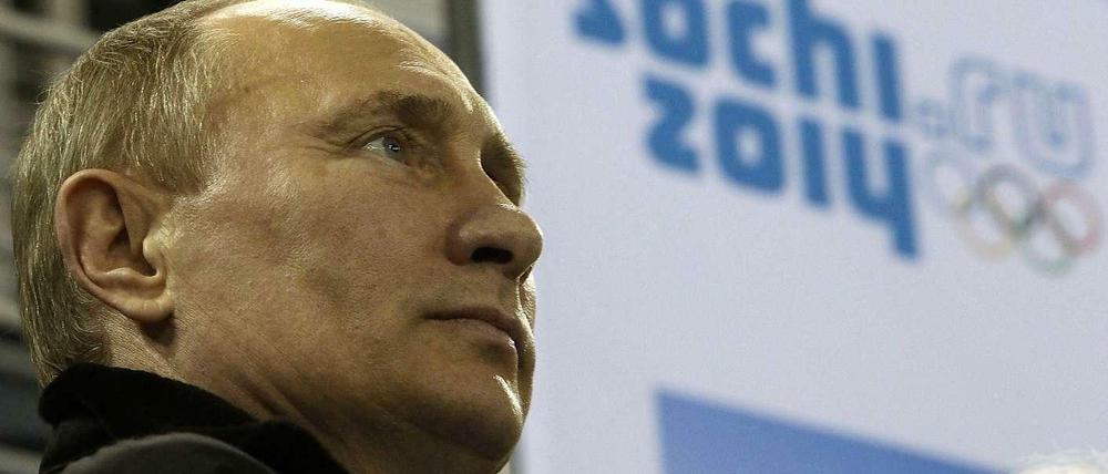 Die Spiele in Sotschi gelten vor allem als das Werk von Russlands Staatschef Wladimir Putin.