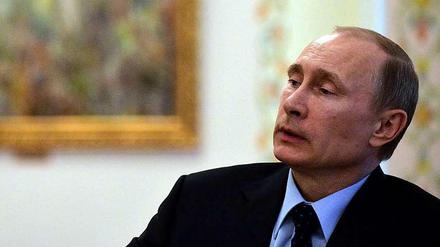 Da hilft nur reden: Russlands Präsident Wladimir Putin