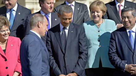 Schäkern ja, reden nein: Merkel hat zu wenig getan, um Obama beim Thema Syrien einen Gesprächskanal zu Putin offen zu halten.