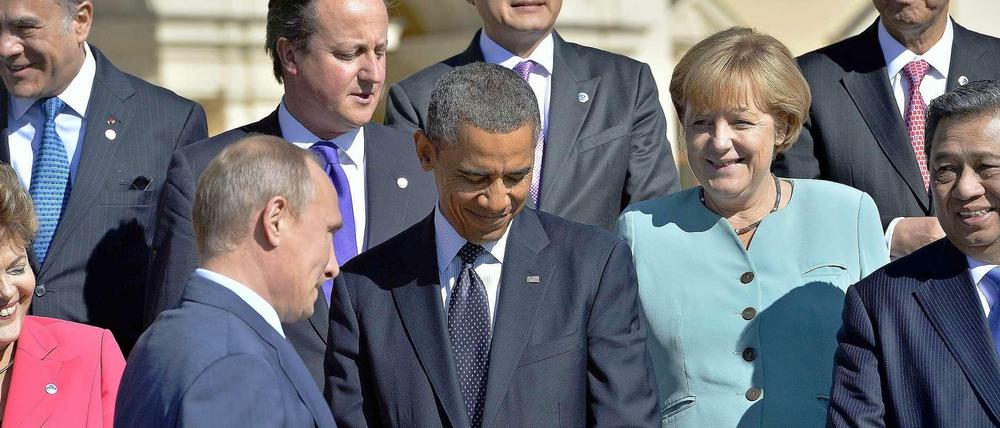 Schäkern ja, reden nein: Merkel hat zu wenig getan, um Obama beim Thema Syrien einen Gesprächskanal zu Putin offen zu halten.