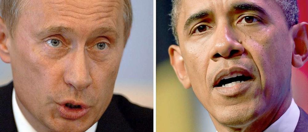Putin contra Obama: Die Nato-Raketenabwehr ist zwischen Russland und den USA umstritten.
