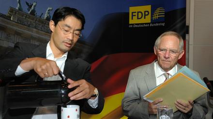 Bundeswirtschaftsminister Philipp Rösler und Bundesfinanzminister Wolfgang Schäuble.