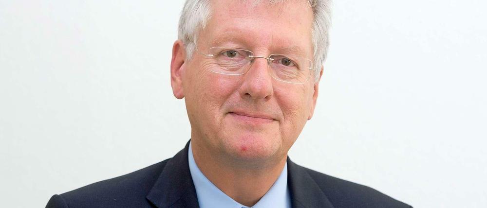 Der Präsident der Universität Freiburg, Hans-Jochen Schiewer.