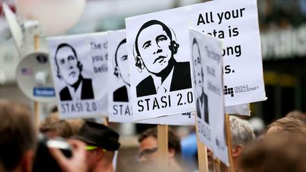 Anti-NSA-Protest: Angst vor der "United Stasi of America"