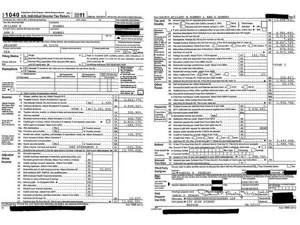 Die begehrteste Steuererklärung der USA: Mitt Romney hat nach langem Zerren seine Finanzen vollständig offen gelegt und siehe da: Er zahlt zuviel.