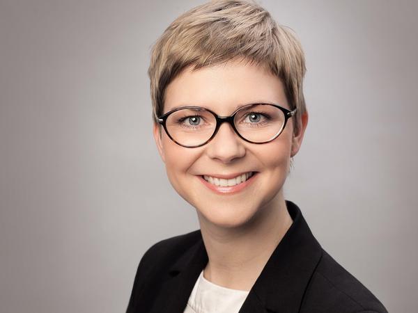 Tina Weber, Leiterin der Geschäftsstelle Unternehmen für die Region e. V..