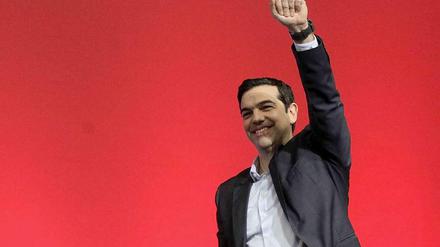 Der Führer der griechischen Linken, Alexis Tsipras.
