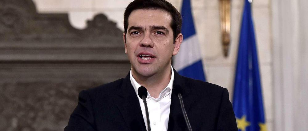 Der neue griechische Ministerpräsident Alexis Tsipras.