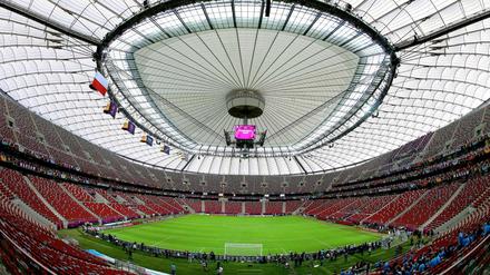 Im Nationalstadion in Warschau findet am Freitagabend das Eröffnungsspiel der Europameisterschaft statt.