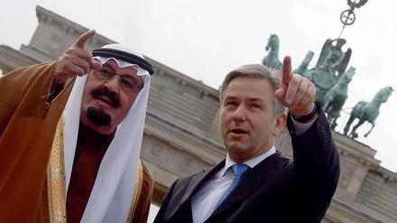 Klaus von Arabien: Wowereit empfing schon Saudi-König Abdallah in Berlin. Nun ist der Regierende auf die arabische Halbinsel gereist.