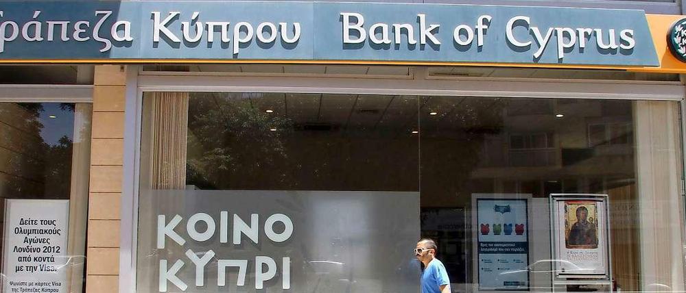 Nun auch noch von Moody's herabgestuft: Zypern steckt in der Bankenkrise.