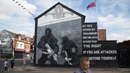 UVF-Mural in East Belfast.