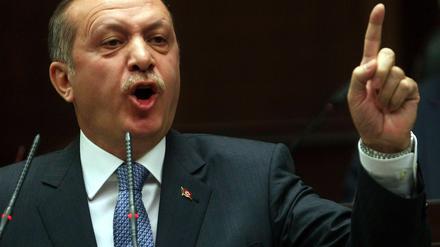 Erdogan übte scharfe Kritik an der Gesetzesverabschiedung.