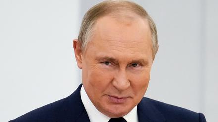 Wladimir Putin glaubt offenbar nicht an die Entschlossenheit des Westens. 