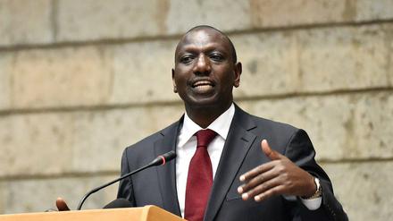 Der bisherige Vizepräsident William Ruto wurde in Kenia zum neuen Staatschef gewählt.