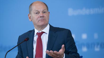 Bundesfinanzminister Olaf Scholz (SPD).