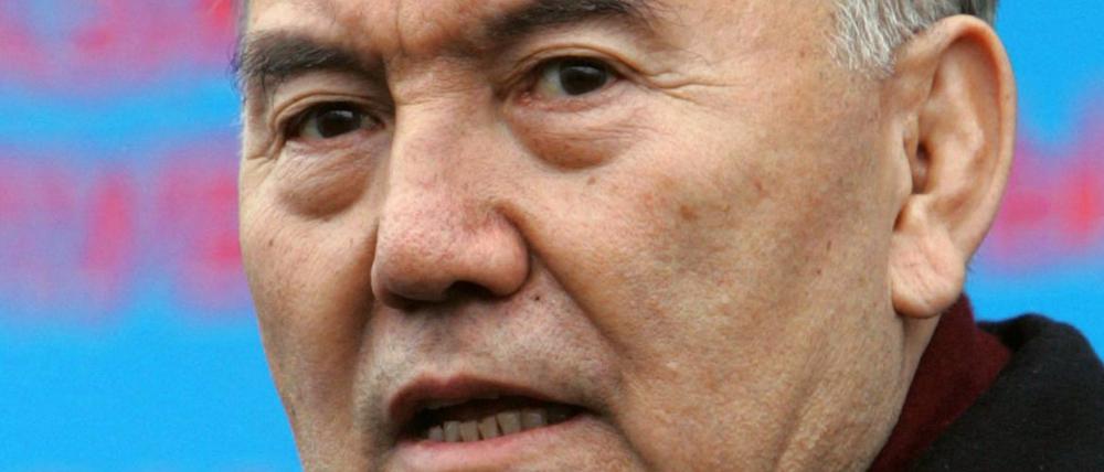 Präsident Nursultan Nasarbajew ist seit 21 Jahren im Amt.