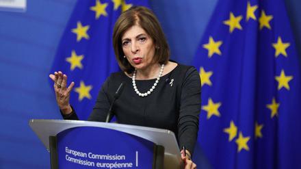 EU-Gesundheitskommissarin Stella Kyriakides muss sich derzeit viele Fragen stellen lassen.
