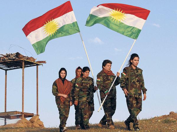 Kurdinnen in Irak. Auf Deutschland können sie sich bei der Abwehr islamistischer Milizen nicht verlassen.