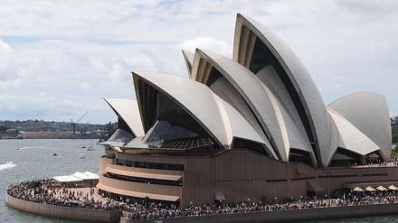 Das Opernhaus von Sydney ist wieder für internationale Touristen offen. 