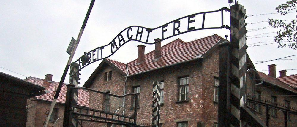 Der Eingang zum ehemaligen Stammlager des KZ Auschwitz