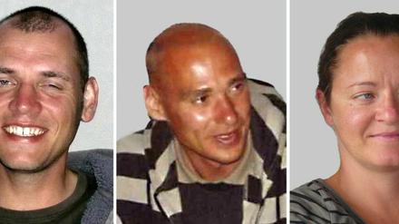 Uwe Böhnhardt (li.), Uwe Mundlos und Beate Zschäpe. Hatten die drei Terroristen Kontakt zu einem Berliner V-Mann?