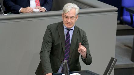 Mathias Middelberg in der 39. Sitzung des Deutschen Bundestages. 