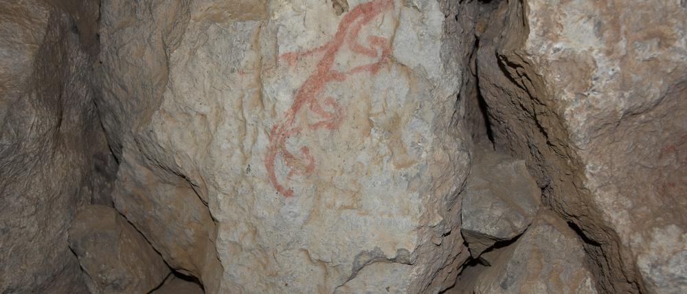 Dieses Graffiti aus Hattuscha ist dreieinhalb Jahrtausende alt. Foto: B. Genç, Archiv der Boğazköy-Grabung, Deutsches Archäologisches Institut, Istanbul