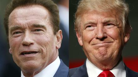 Arnold Schwarzenegger, Donald Trump.