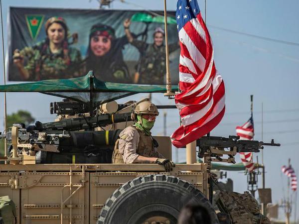 Vor einigen Monaten waren US-Truppen zum Schutz der Kurden in Nordsyrien noch präsent.