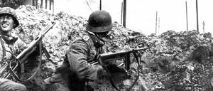 In der Wehrmacht kämpften auch Belgier, die entweder eingezogen wurden oder sich freiwillig gemeldet hatten.