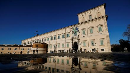 Wer zieht hier ein? Der Quirinalspalast in Rom, Sitz des italienischen Präsidenten